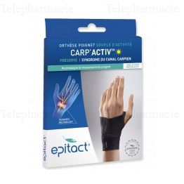 EPITACT Carp'activ orth&egrave;se poignet main gauche Taille S