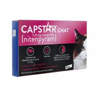 CAPSTAR Chat 6 comprim&eacute;s