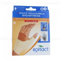 EPITACT Orth&egrave;se proprioceptive souple pouce droit taille L