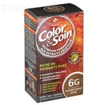 LES 3 CH&Ecirc;NES Color & soin n&deg;6G blond fonc&eacute; dor&eacute;