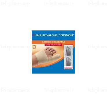 EPITACT Orth&egrave;se corrective de l'hallux valgus oignon Taille L (23 &agrave; 24.5 cm)