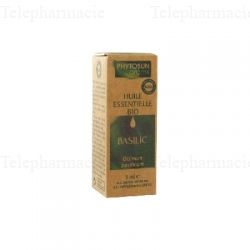 PHYTOSUN Ar&ocirc;ms Huile essentielle bio de Basilic flacon 5ml